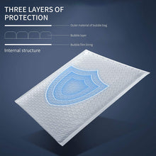 Load image into Gallery viewer, BMPaper #0 6x10 (Inner 6x9) Inches Poly Bubble Mailers Padded Envelopes Pack of 100