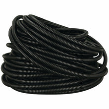 Load image into Gallery viewer, The Install Bay SLT14 50' high quality 1/4" split loom wire tubing 50 feet in black ribbed design