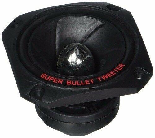 MR DJ TWS400 400 Watts 3.1" x 3.1" Square Compressor Piezo Horn Tweeter