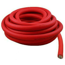Charger l'image dans la galerie, American Terminal 1/0 Gauge 25 Feet High Performance Flexi Amp Power/Ground Cable Wire Red
