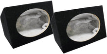 Load image into Gallery viewer, Absolute 2 New Wedge Style 6"x9" Black Car Audio Speaker Box Enclosures Pair