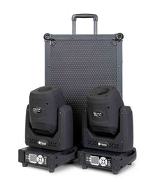 Colorkey CKU-5053, Mover Spot 150 2-Pack Bundle with Trolley - Black