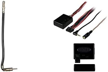 Metra Axxess ASWC-1 Universal Steering Wheel Control Interface & 40-CR10 Chrysler 2001-Up Car Antenna Adapter