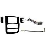 Double Din Dash Kit, Harness & Antenna Fit 2002-2005 Dodge Ram Pickup 1500