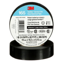 Load image into Gallery viewer, 100 Rolls 3M 165 TEMFLEX 3M 1700 Upgrade Black 3/4" Vinyl Electrical Tape