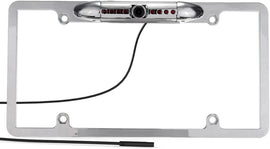 CAM107 Backup Camera License Plate HD Night Vision Rear View 170° Angle Waterproof Compatible with Pioneer Car Radio DMH-100BT DMH-WT8600NEX DMH-160BT DMH1770NEX AVH-120BT AVH-210EX AVH-2550NEX AVH-X490BS