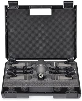 Samson DK705 5-Piece Drum Microphone Kit  Bundle with Stool & Headphone