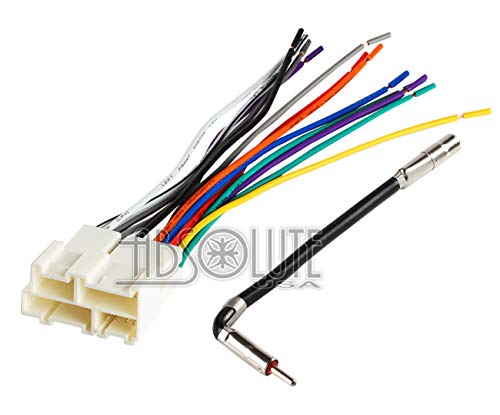 Absolute USA ABS99-4000 Fits GMC Sierra 95-98 Single DIN Aftermarket Stereo Harness Radio Install Dash Kit