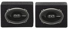Load image into Gallery viewer, 2 Rockford Fosgate P1694 6x9" Punch 300W Car Audio Speakers+2 Sealed Enclosures