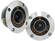 Load image into Gallery viewer, MR DJ HDT800S Pair 4" 400W Chrome High Compression Titanium Bullet Super Tweeter