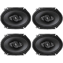 Load image into Gallery viewer, 2 Pairs Pioneer TS-A6880F 6x8 6" x 8" 700 Watt 4-Ohm 4-Way Car Audio Speakers