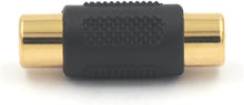 Charger l'image dans la galerie, Absolute FF100B-20 10 Pack Audio Video Gold RCA Female to Female Coupler Adapter