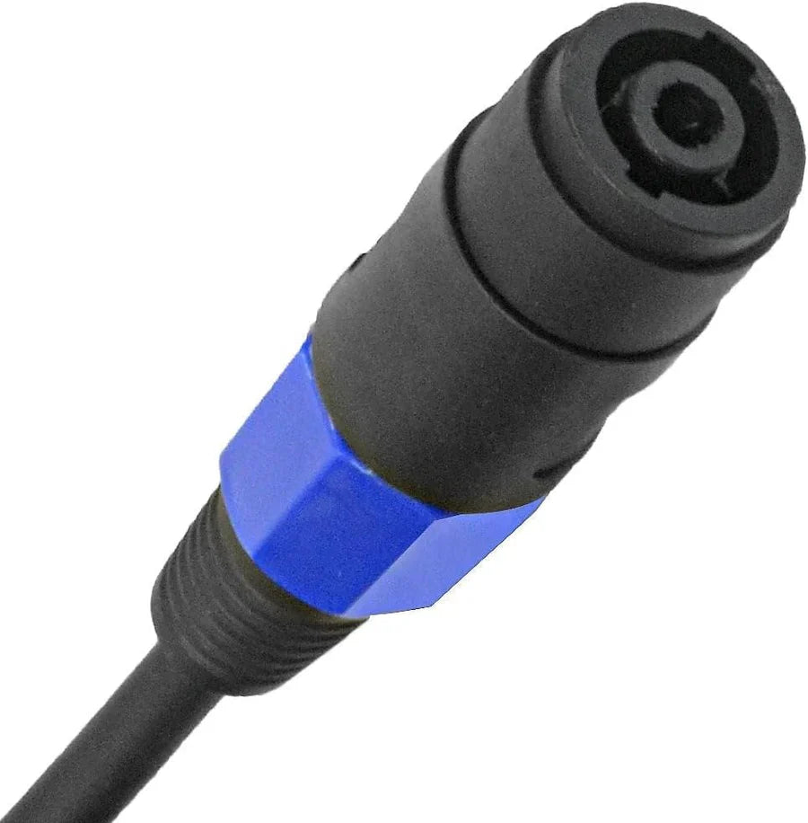 MR DJ CSMSF12 12-Feet Speakon Male to Speakon Female Universal Pro Audio DJ/PA Speaker Cable