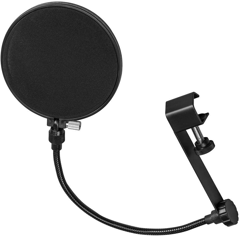 Focusrite Scarlett 2i2 Studio 4th Gen USB Audio Interface Boom Arm Mic Stand Desktop Mount Detachable Clip XLR Cable Microphone Pop Filter Cable Ties