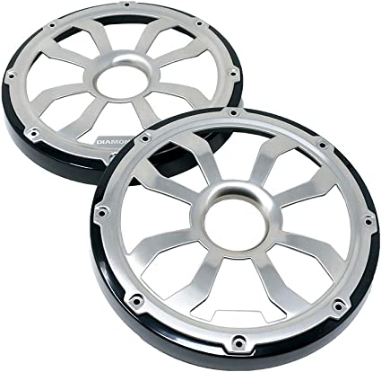 Diamond Audio HXM8FGW 8" Elite Flush Mount Speaker Grills, Pair