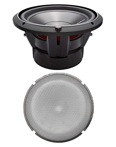 New Rockford Fosgate P3D4-10 10" 1000W 4-Ohm Subwoofer + 10" Mesh Grille Insert