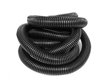 Charger l'image dans la galerie, 1.5" x 20' BLACK SPLIT LOOM TUBING Wire & Hose Cover Polyethylene Audio Video