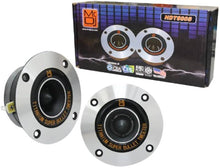 Load image into Gallery viewer, MR DJ HDT800S Pair 4" 400W Chrome High Compression Titanium Bullet Super Tweeter