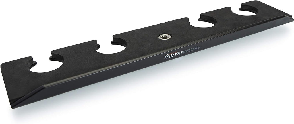 Gator Frameworks GFW-MIC-4TRAY Multi Holder Stand Attachment Holdsup to (4) Microphones Wired or Wireless