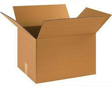 Load image into Gallery viewer, 10 Pack Shipping Boxes 15"L x 15"W x 15"H Corrugated Cardboard Box for Packing Moving Storage