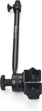 Load image into Gallery viewer, Gator Frameworks GFW-MIC-CLMPBM16 Adjustable Clamp-On Angled Mini Interlocking Design 16 Inch Boom Arm