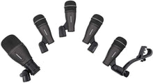 Load image into Gallery viewer, Samson DK705 5-Piece Drum Microphone Kit Bundle with Stand & 3 XLR Cable