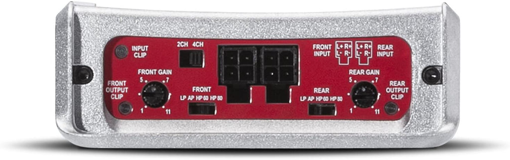 Rockford Fosgate PBR400X4D 400W Compact 4 Channel Punch Class D Amplifier 50 watts RMS x 4