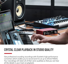 Load image into Gallery viewer, Focusrite Scarlett 2i2 Studio 4th Gen USB Audio Interface Bundle