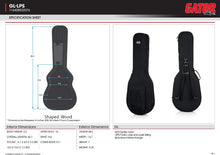 Load image into Gallery viewer, Gator Cases GL-ELECTRIC Lightweight Polyfoam Guitar Case fits Stratocaster and Telecaster Style Electric Guitars