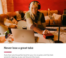 Load image into Gallery viewer, Focusrite Scarlett 2i2 Studio 4th Gen USB Audio Interface Bundle for the Songwriter with Condenser Microphone and Headphones for Recording, Streaming, and Podcasting