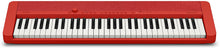 Load image into Gallery viewer, Casio CT-S1 61-key Portable Keyboard - Red