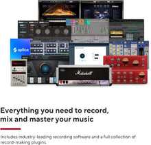 Load image into Gallery viewer, Focusrite Scarlett 2i2 Studio 4th Gen USB Audio Interface Bundle for the Songwriter with Condenser Microphone and Headphones for Recording, Streaming, and Podcasting
