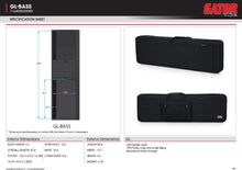 Load image into Gallery viewer, Gator Cases GL-ELECTRIC Lightweight Polyfoam Guitar Case fits Stratocaster and Telecaster Style Electric Guitars