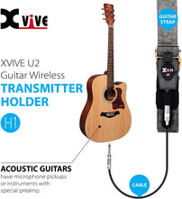 Load image into Gallery viewer, Xvive U2 Guitar Wireless System Guitar Wireless for Guitar Bass Violin Keyboard