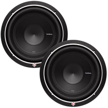 Charger l'image dans la galerie, 2 Rockford Fosgate P2D4-10 10" Subwoofers + Sealed Sub Box Enclosure