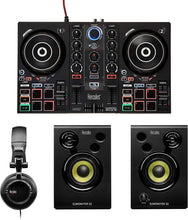 Load image into Gallery viewer, Hercules DJ Learning Kit w/ Controller, Speakers, Headphones, and Software