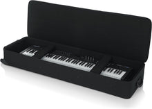 Load image into Gallery viewer, Gator Cases GK-76 Lightweight Keyboard Case with Pull Handle and Wheels; Fits 76-Note Keyboards