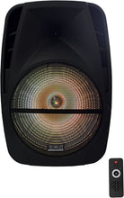 Load image into Gallery viewer, Absolute AS15BAT 15" Bluetooth Speaker 15" Rechargeable Portable DJ PA Speaker / Bluetooth/ karaoke LED 3000 watt