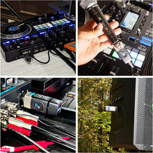 Load image into Gallery viewer, Xvive U3C Microphone Wireless System 2.4GHz Wireless XLR Transmitter and Receiver for Condenser Microphone, Audio Mixer, PA System