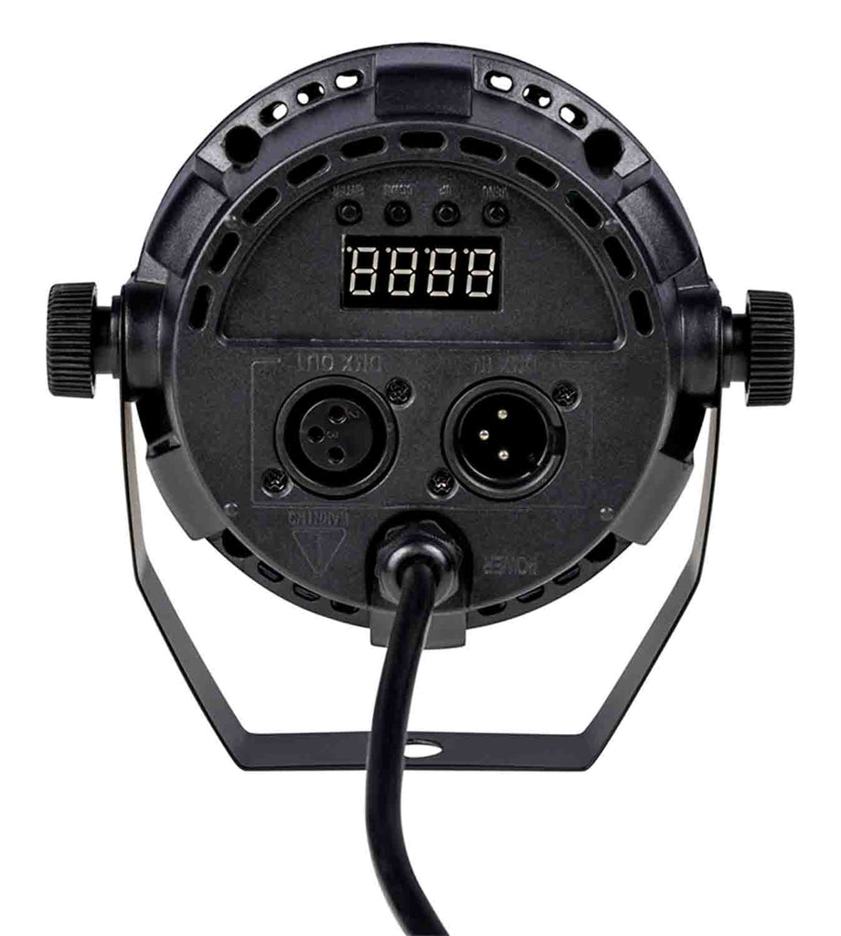 Colorkey CKU-1080 Party Light FX Compact LED Wash Light with Motorized RGB Party Bulb Effect