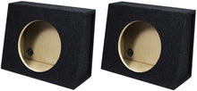 Charger l'image dans la galerie, 2 Absolute SAG10 Angle Single 10" Subwoofer Enclosure Truck Box