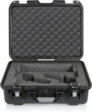 Load image into Gallery viewer, Gator Cases GL-RODECASTER2 Lightweight Case with Custom Cut Foam Interior for RODECASTER Pro Podcast Mixer and Two Microphones