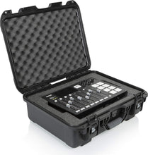 Load image into Gallery viewer, Gator Cases GL-RODECASTER2 Lightweight Case with Custom Cut Foam Interior for RODECASTER Pro Podcast Mixer and Two Microphones
