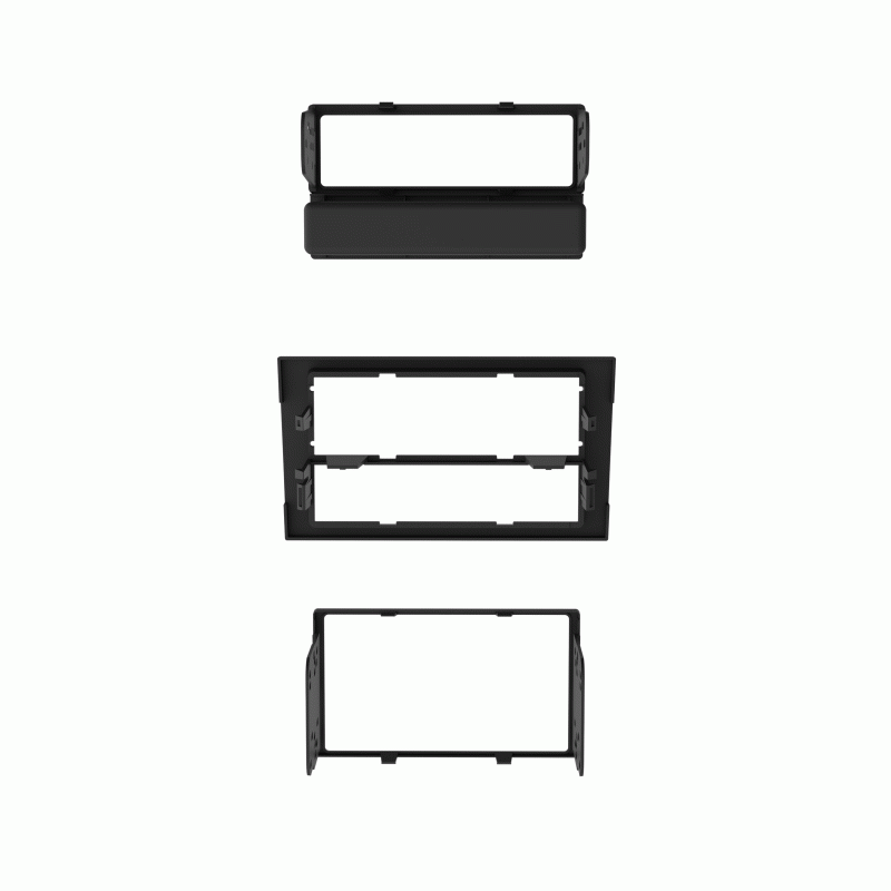 Fit 02-08 Audi A4 Single/Double DIN Install Kit