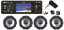 Charger l'image dans la galerie, Absolute DMR-360BTAD 3.5" DVD/CD/MP3/AM/FM Player & 2 Pairs Alpine SXE-1726S 6.5" Speakers