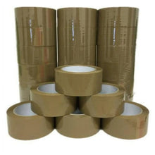 Charger l'image dans la galerie, 5 XP Audio 120 Rolls Brown Packing Tape 3" x 110 Yards Strong Heavy Duty Sealing Adhesive Tapes for Moving Packaging Shipping Office and Storage