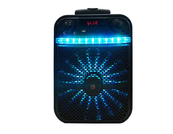 MR DJ AXL 10" Portable Speaker Bluetooth, Rechargeable Battery & App Control
