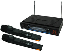 Load image into Gallery viewer, MR DJ MICVHF3200 Wireless Dual Handheld design Microphone System