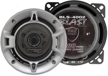 Load image into Gallery viewer, Absolute BLS-4002 Blast Series 4 Inches 2- Way Car Speakers 480 Watts Max Power