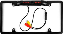 Load image into Gallery viewer, Backup Camera Rearview License Plate Frame for JVC KWV230BT KW-V230BT Black